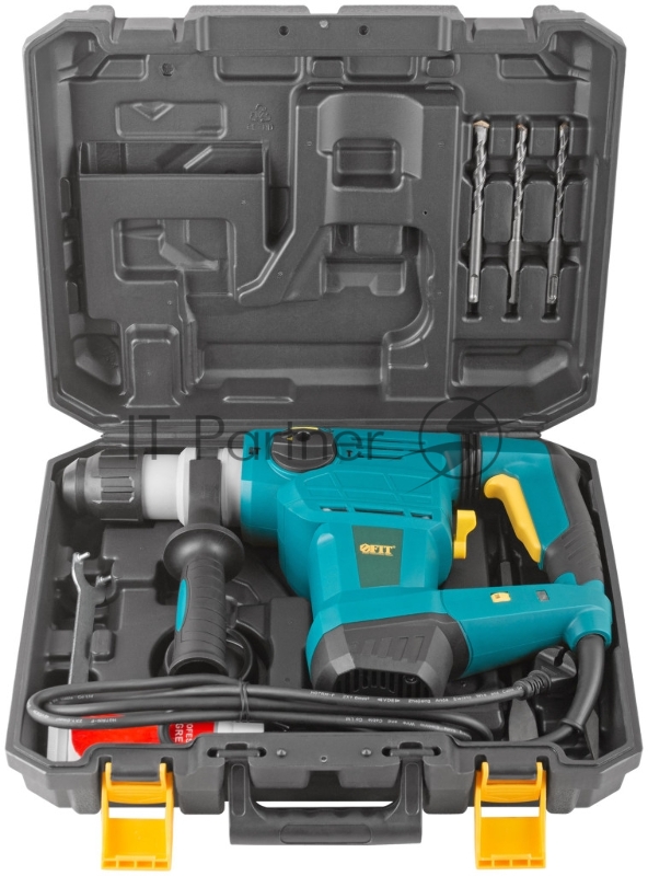 Перфоратор демонтажный 1500 Вт, 0-950 об/мин, 0-4300 уд/мин, 5 Дж, 3 реж., SDS-PLUS, БС щеток, 5,2 кг, кейс