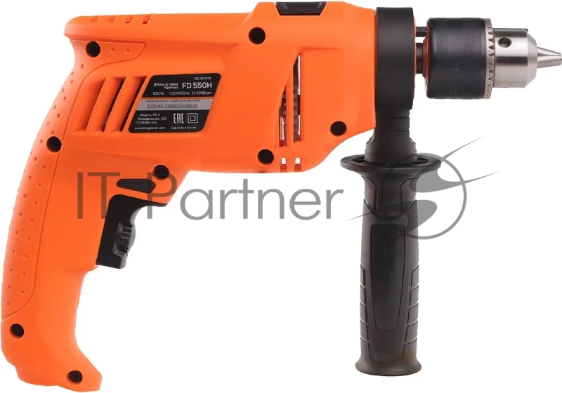 Дрель ударная Patriot FD 550H 600Вт ключевой реверс (120301550)