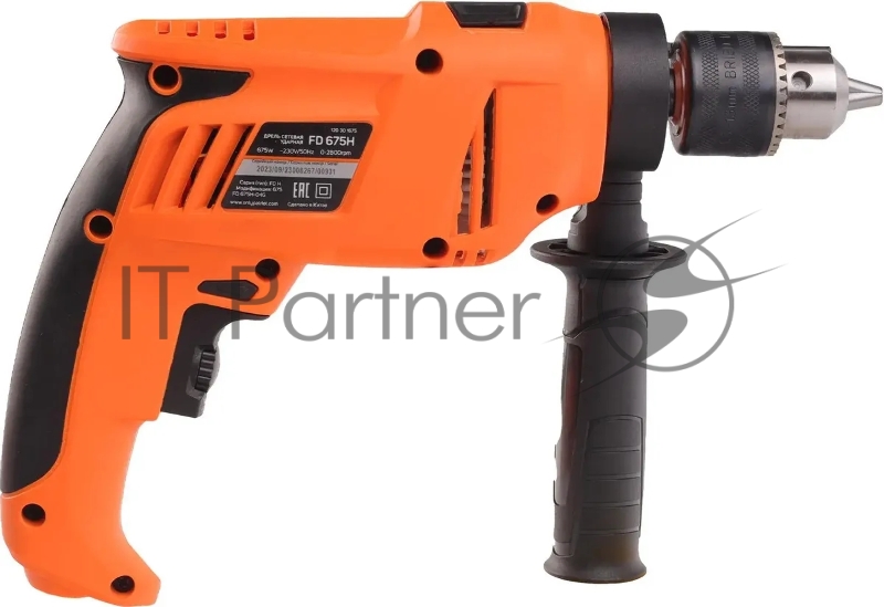 Дрель ударная Patriot FD 675H 675Вт ключевой реверс (120301675)