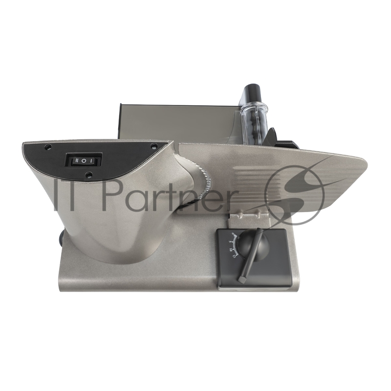 Ломтерезка Centek CT-1380 (сереб) <150 Вт> толщина нарезки 3-15мм, держатель крайнего ломтика