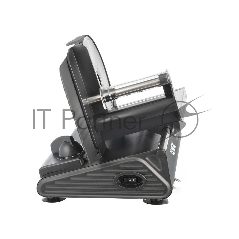 Ломтерезка Centek CT-1381 (черный) <150 Вт> толщина нарезки 3-20мм, съемная каретка, спец. держатель