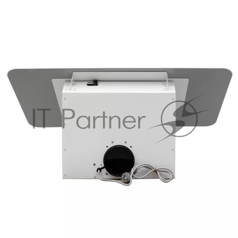 Наклонная стеклянная кухонная вытяжка DeLonghi Arco 908 BB