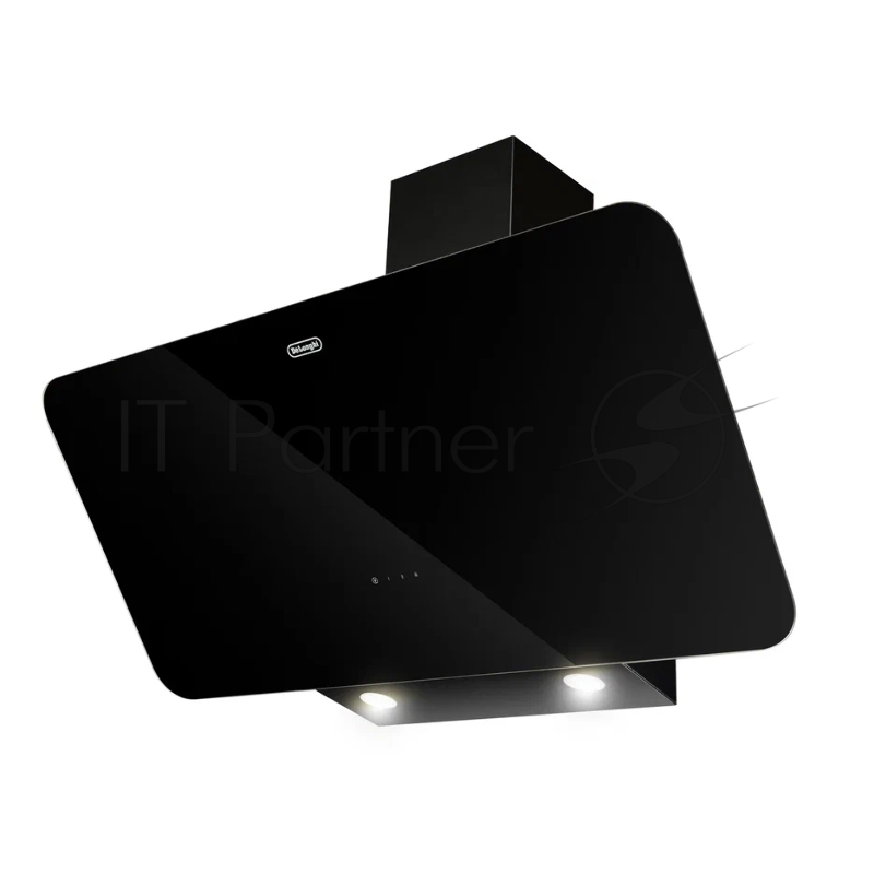 Наклонная стеклянная кухонная вытяжка DeLonghi Arco 908 NB