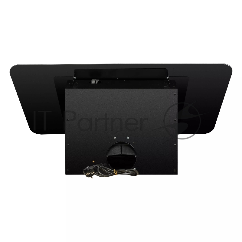 Наклонная стеклянная кухонная вытяжка DeLonghi Arco 908 NB