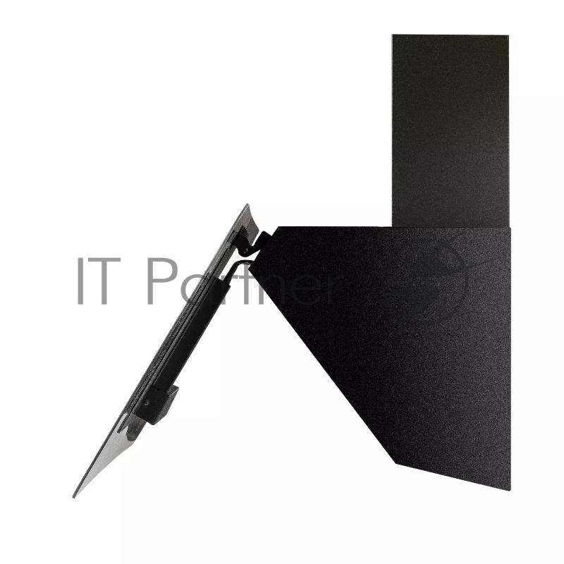 Наклонная стеклянная кухонная вытяжка DeLonghi Arco 908 NB