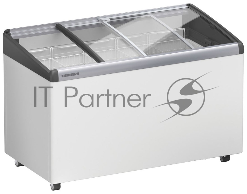 Морозильный ларь Liebherr/ Морозильный ларь,82,5*125,5*68 см, 355/249 л,белый,Стеклянная сдвижная крышка, корзины и замок в комплекте, светодиодная LED подсветка