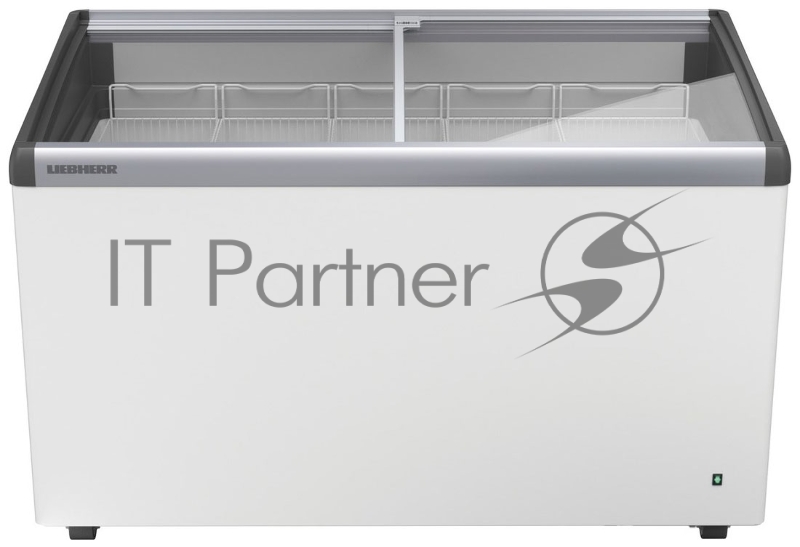 Морозильный ларь Liebherr/ Морозильный ларь,82,5*125,5*68 см, 355/249 л,белый,Стеклянная сдвижная крышка, корзины и замок в комплекте, светодиодная LED подсветка