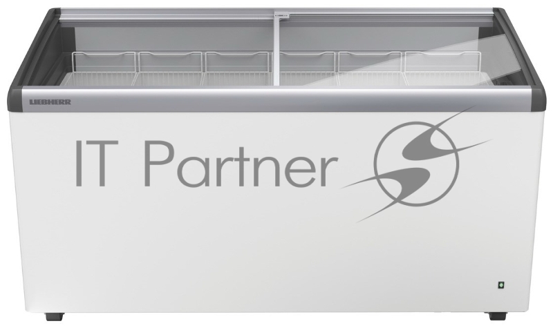 Морозильный ларь Liebherr/ Морозильный ларь,82,5*146,5*66.1 см, 426л,белый,стеклянная сдвижная крышка, в комплекте 6 корзин