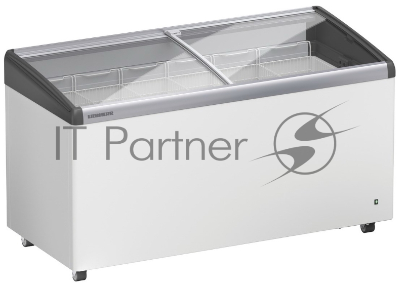 Морозильный ларь Liebherr/ Морозильный ларь,82,5*146,5*66.1 см, 426л,белый,стеклянная сдвижная крышка, в комплекте 6 корзин