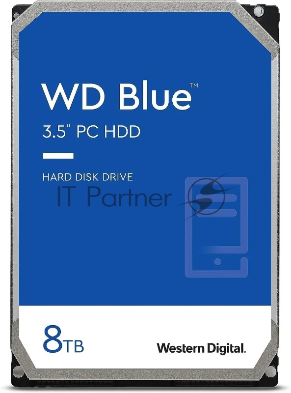 Жесткий диск WD SATA-III 8TB WD80EAAZ Desktop Blue (5640rpm) 256Mb 3.5