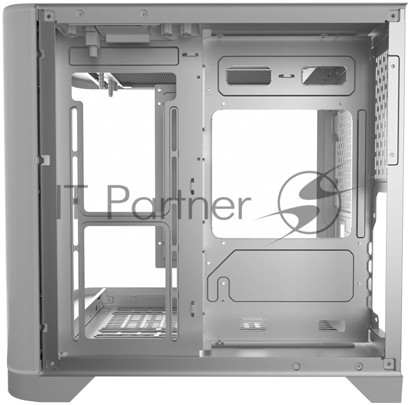 Корпус 1STPLAYER UVIEW UV5 White / mATX / UV5-WH