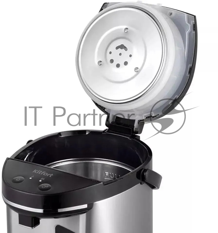 Термопот Kitfort КТ-2512 4л. 900Вт серебристый/черный