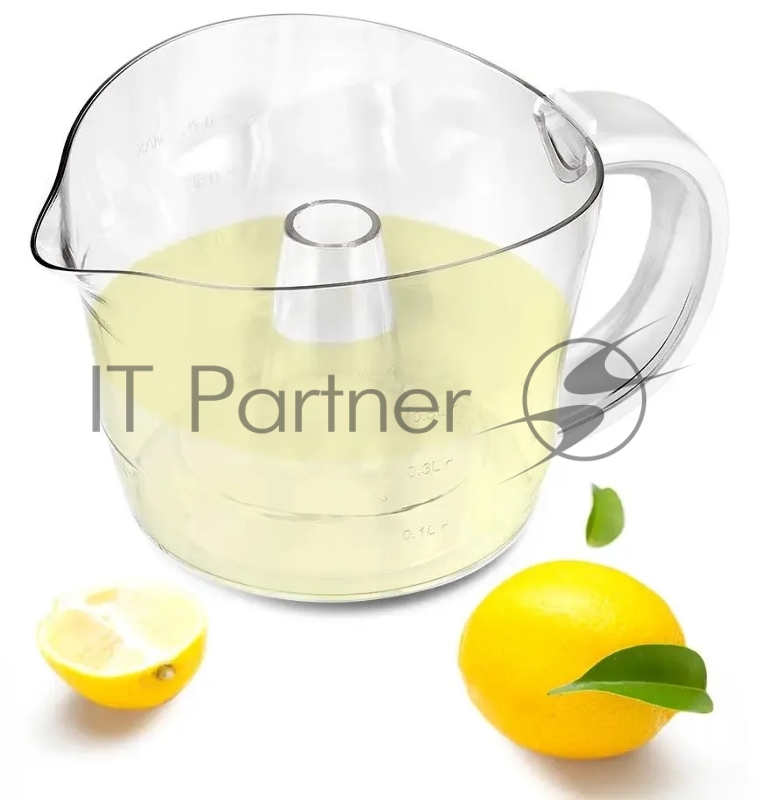 Соковыжималка цитрусовая Kitfort КТ-1148-3 25Вт рез.сок.:700мл. белый/синий