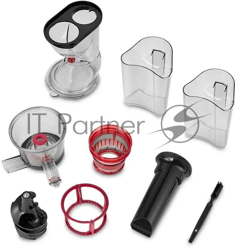 Соковыжималка шнековая Kitfort КТ-1162 150Вт рез.сок.:1000мл. черный