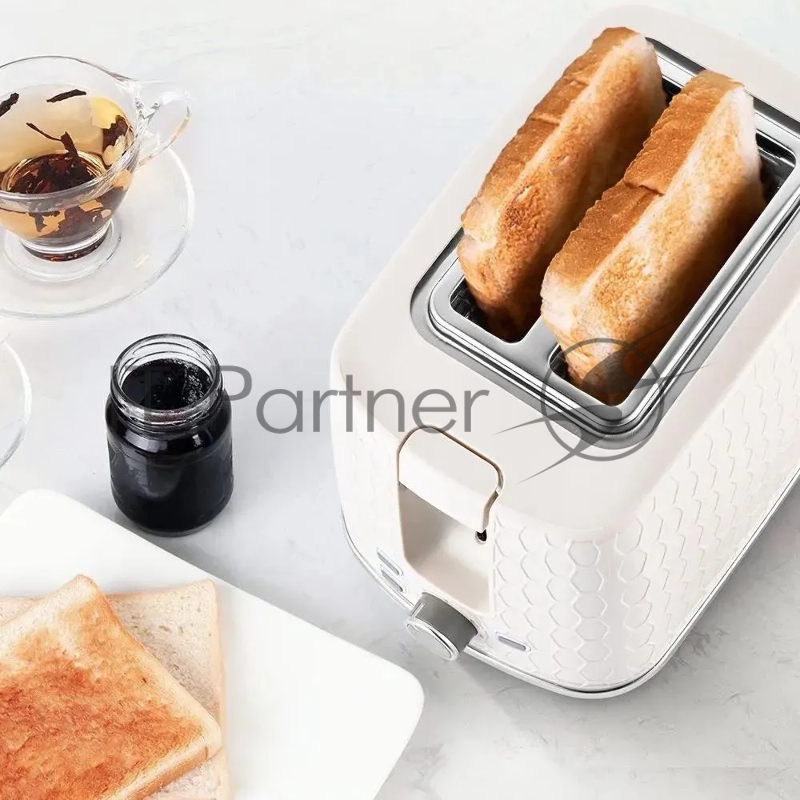 Тостер Kitfort КТ-6075 930Вт бежевый