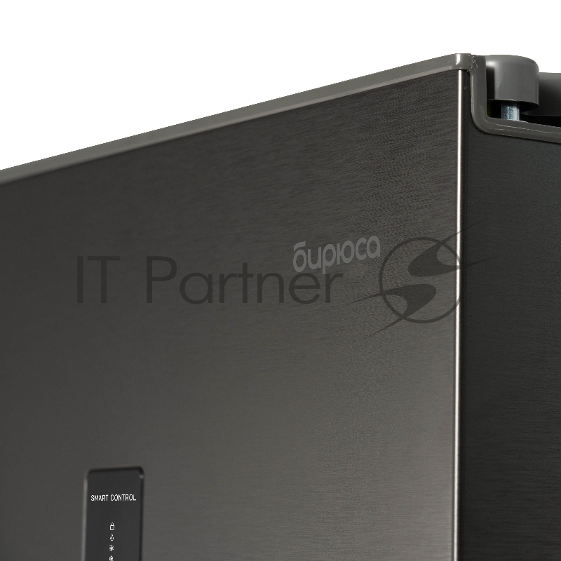 Холодильник BIRYUSA SBS 400 DI, нержавеющая сталь, 232/168л, Side-by-side