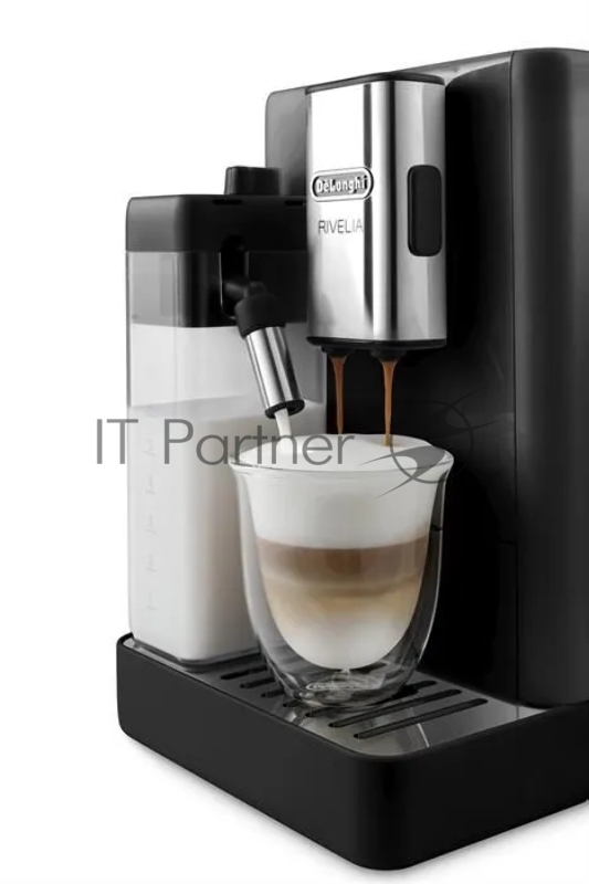 Кофемашина DeLonghi EXAM440.55.B исп. кофе - зерновой, молотый, 1450 Вт, 1.4 л