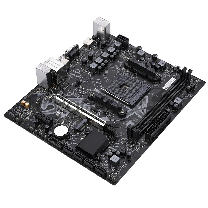 Материнская плата Colorful BATTLE-AX A520M-K M.2 V14 A520 AM4 2xDDR5 1xPCIEx16 1xPCIEx1 1xM.2 6xUSB3.2Gen1 4xUSB2.0 4xSATA3.0 1G VGA HDMI M-ATX RTL