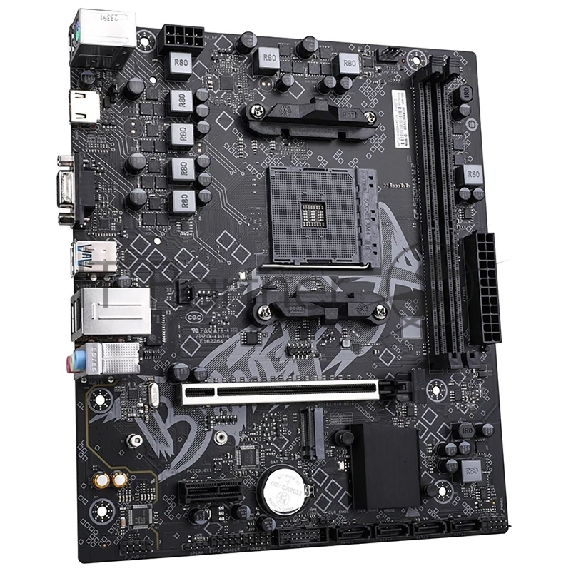 Материнская плата Colorful BATTLE-AX A520M-K M.2 V14 A520 AM4 2xDDR5 1xPCIEx16 1xPCIEx1 1xM.2 6xUSB3.2Gen1 4xUSB2.0 4xSATA3.0 1G VGA HDMI M-ATX RTL