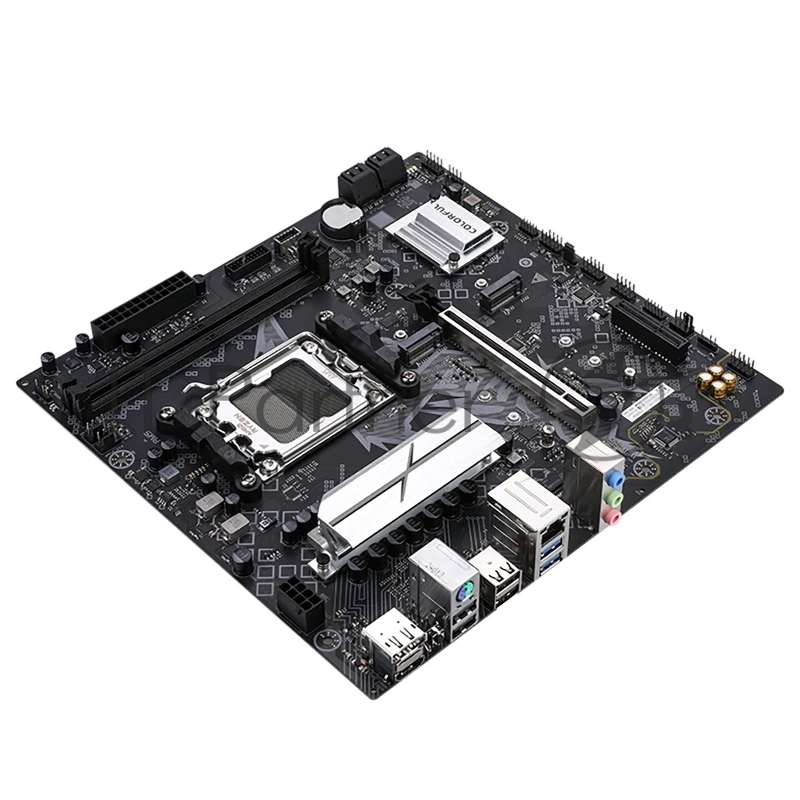 Материнская плата Colorful BATTLE-AX A620M-D PRO V14 A620 AM5 2xDDR5 1xPCIEx16 1xPCIEx4 2xM.2 1xTypeC 4xUSB3.2Gen1 8xUSB2.0 4xSATA3.0 2.5G DP HDMI M-ATX RTL