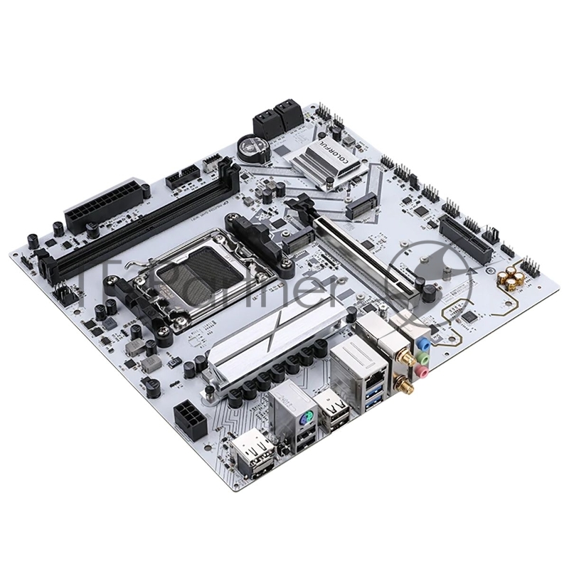 Материнская плата Colorful BATTLE-AX A620M-GHA WIFI V14 A620 AM5 2xDDR5 1xPCIEx16 1xPCIEx4 2xM.2 1xTypeC 4xUSB3.2Gen1 8xUSB2.0 4xSATA3.0 2.5G DP HDMI M-ATX RTL