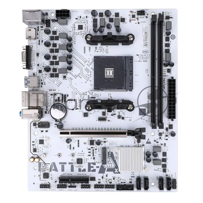 Материнская плата Colorful BATTLE-AX B550M-T PRO V14 B550 AM4 2xDDR4 1xPCIEx16 1xPCIEx4 1xM.2 6xUSB3.2Gen1 6xUSB2.0 4xSATA3.0 2.5G VGA HDMI M-ATX RTL