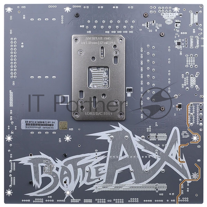Материнская плата Colorful BATTLE-AX B650M-WHITE WIFI V14 B650 AM5 4xDDR5 2xPCIEx16 1xPCIEx1 2xM.2 2xTypeC 1xUSB3.2Gen2 3xUSB3.2Gen1 8xUSB2.0 4xSATA3.0 2.5G DP HDMI M-ATX RTL