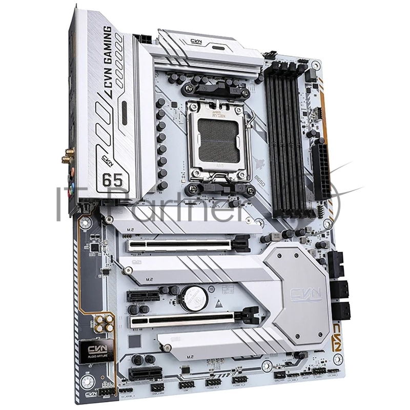 Материнская плата Colorful CVN B650 GAMING FROZEN V14 B650 AM5 4xDDR5 2xPCIEx16 2xPCIEx1 3xM.2 2xTypeC 1xUSB3.2Gen2 6xUSB3.2Gen1 6xUSB2.0 4xSATA3.0 2.5G DP HDMI ATX RTL