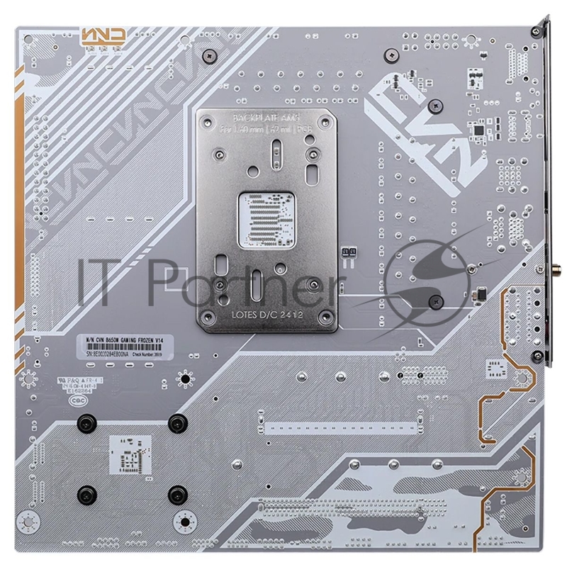 Материнская плата Colorful CVN B650M GAMING FROZEN V14 B650 AM5 4xDDR5 2xPCIEx16 1xPCIEx1 2xM.2 2xTypeC 1xUSB3.2Gen2 4xUSB3.2Gen1 8xUSB2.0 4xSATA3.0 2.5G DP HDMI M-ATX RTL