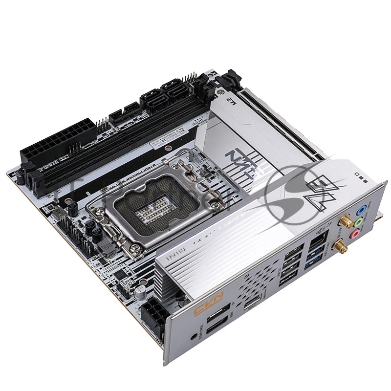 Материнская плата Colorful CVN B760I FROZEN WIFI D5 V20 Z760 LGA1700 2xDDR5 1xPCIEx16 2xM.2 2xTypeC 2xUSB3.2Gen1 5xUSB2.0 4xSATA3.0 2.5G DP HDMI ITX RTL