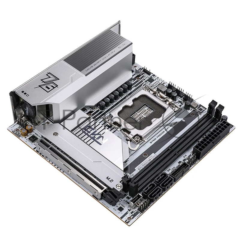 Материнская плата Colorful CVN B760I FROZEN WIFI D5 V20 Z760 LGA1700 2xDDR5 1xPCIEx16 2xM.2 2xTypeC 2xUSB3.2Gen1 5xUSB2.0 4xSATA3.0 2.5G DP HDMI ITX RTL