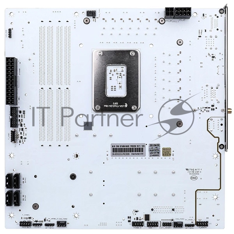Материнская плата Colorful CVN B760M-BACK FROZEN WIFI V20 Z760 LGA1700 4xDDR4 1xPCIEx16 1xPCIEx4 3xM.2 1xTypeC 3xUSB3.2Gen1 5xUSB2.0 4xSATA3.0 2.5G DP HDMI M-ATX RTL