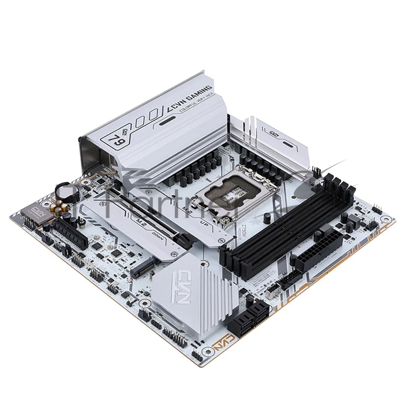 Материнская плата Colorful CVN Z790M FROZEN D5 V20 Z790 LGA1700 4xDDR5 1xPCIEx16 1xPCIEx4 3xM.2 2xTypeC 1xUSB3.2Gen2 3xUSB3.2Gen1 5xUSB2.0 6xSATA3.0 2.5G DP HDMI M-ATX RTL