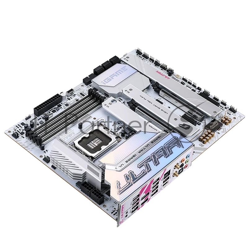 Материнская плата Colorful iGame Z790D5 ULTRA V20 Z790 LGA1700 4xDDR5 2xPCIEx16 1xPCIEx4 1x PCIEx1 4xM.2 2xTypeC 3xUSB3.2Gen2 3xUSB3.2Gen1 6xUSB2.0 6xSATA3.0 2.5G DP HDMI ATX RTL