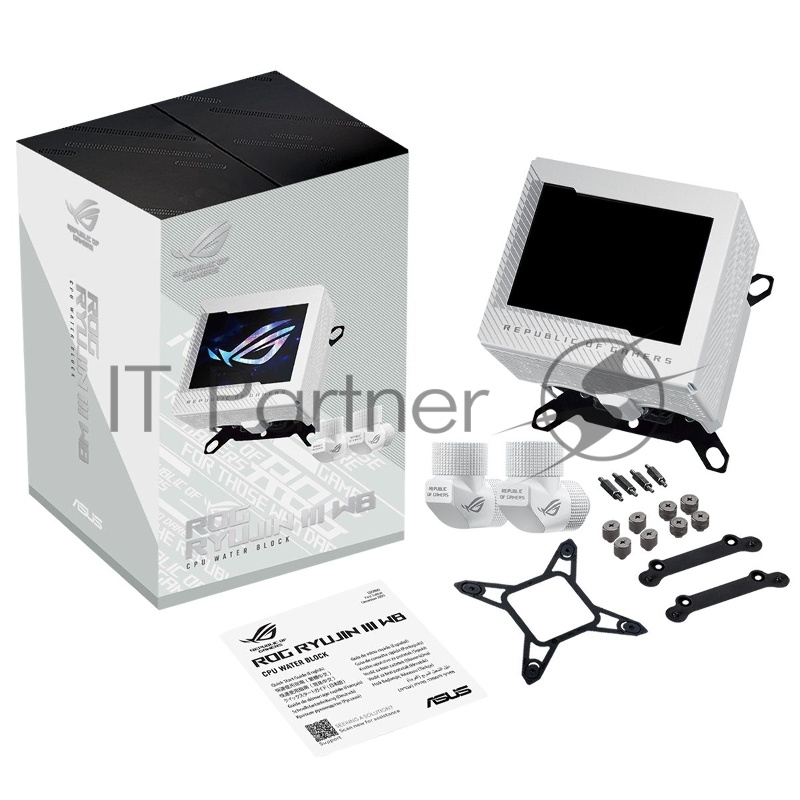 Жидкостная система охлаждения ASUS ROG RYUJIN III WB WHT