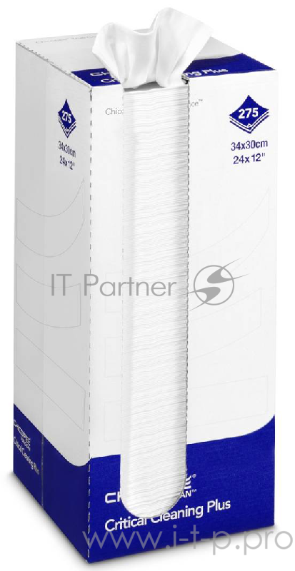 Салфетки абсорбирующие высокопрочные Veraclean Critical Cleaning Wiper белые (Katun/Chicopee) диспен