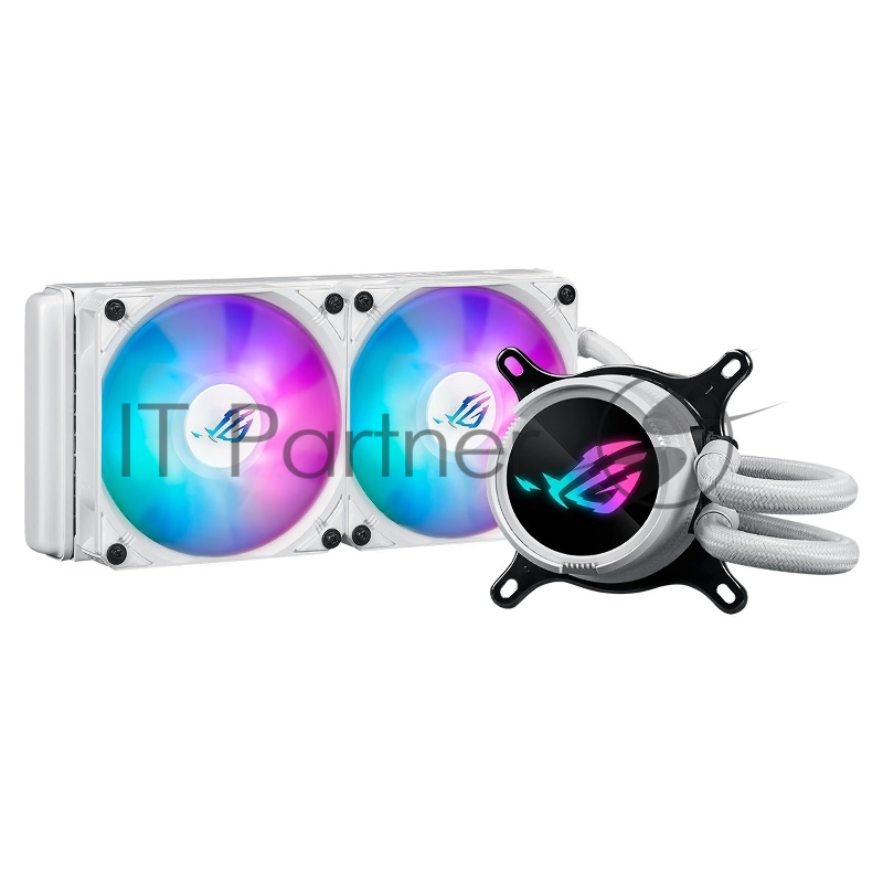 Жидкостная система охлаждения ASUS ROG STRIX LC III 240 ARGB WHT /AIO COOLER,ASETEK,SIGRID V2, ARGB