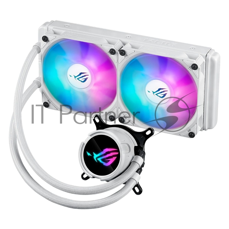 Жидкостная система охлаждения ASUS ROG STRIX LC III 240 ARGB WHT /AIO COOLER,ASETEK,SIGRID V2, ARGB
