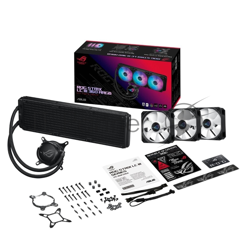 Жидкостная система охлаждения ASUS ROG STRIX LC III 360 /AIO COOLER,ASETEK,SIGRID V2, ARGB