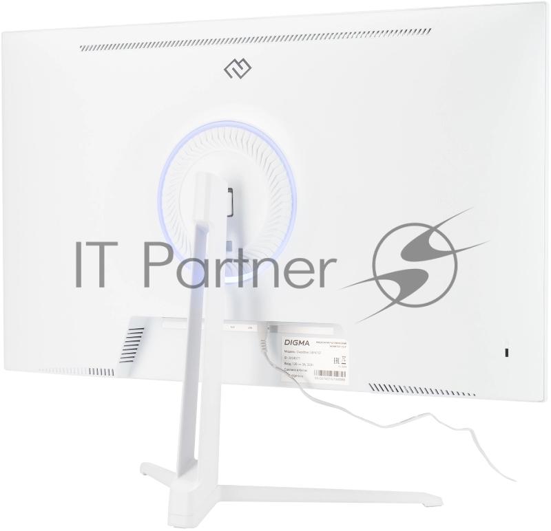 Монитор 23,8 Digma Overdrive 24P410F IPS 1920x1080 200H 2ms 300cd 178гр/178гр HDMI DP USB белый