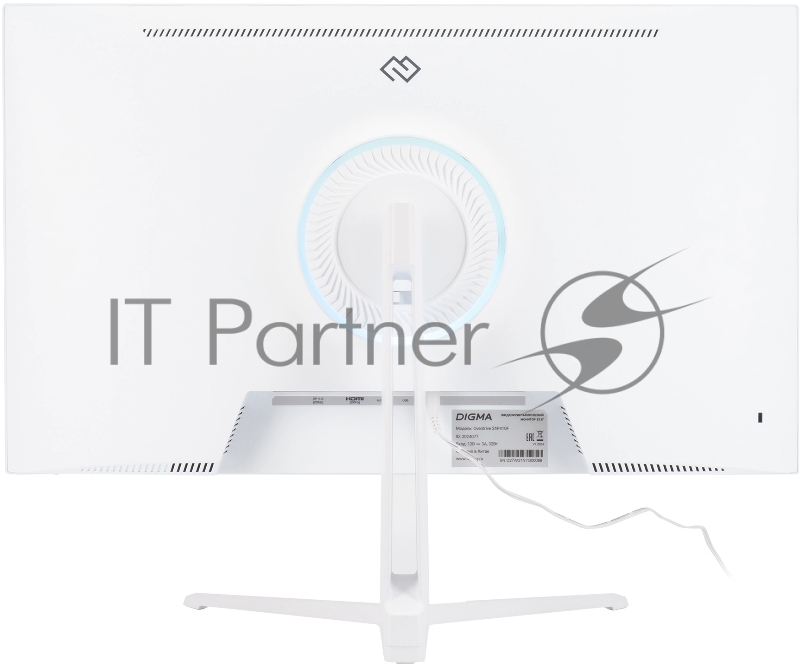 Монитор 23,8 Digma Overdrive 24P410F IPS 1920x1080 200H 2ms 300cd 178гр/178гр HDMI DP USB белый
