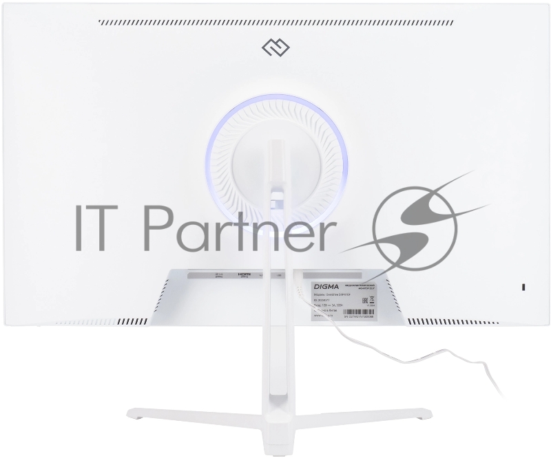 Монитор 23,8 Digma Overdrive 24P410F IPS 1920x1080 200H 2ms 300cd 178гр/178гр HDMI DP USB белый