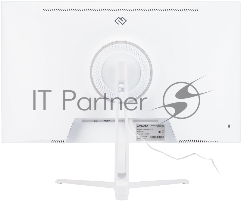 Монитор 23,8 Digma Overdrive 24P410F IPS 1920x1080 200H 2ms 300cd 178гр/178гр HDMI DP USB белый