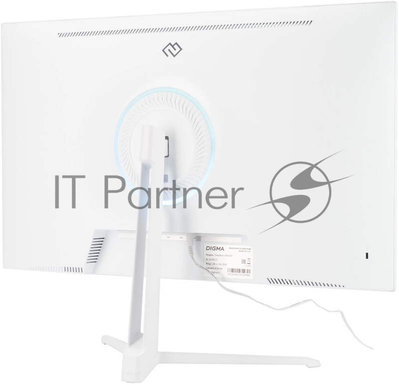 Монитор 23,8 Digma Overdrive 24P410F IPS 1920x1080 200H 2ms 300cd 178гр/178гр HDMI DP USB белый
