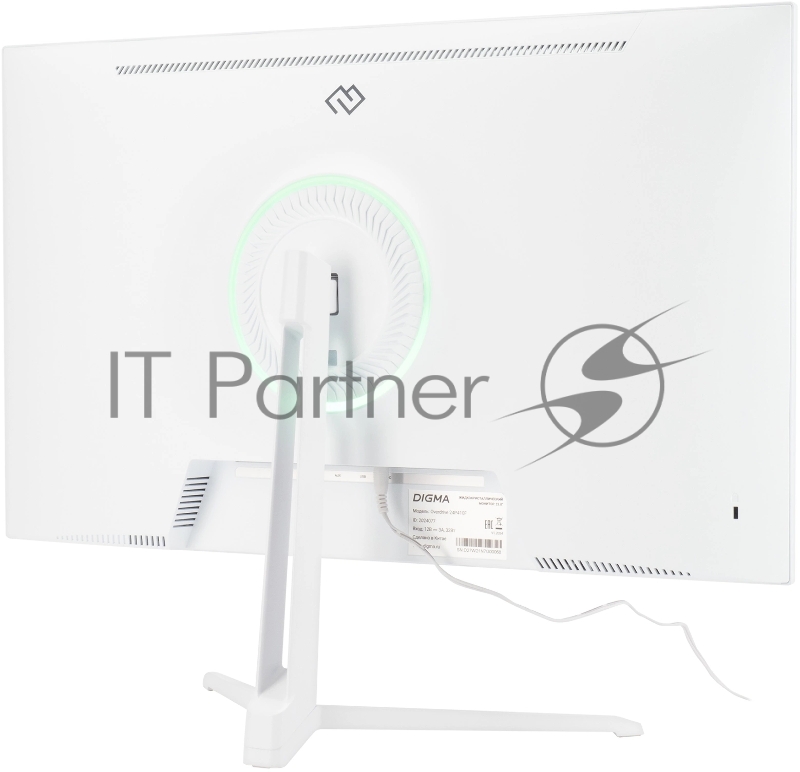 Монитор 23,8 Digma Overdrive 24P410F IPS 1920x1080 200H 2ms 300cd 178гр/178гр HDMI DP USB белый