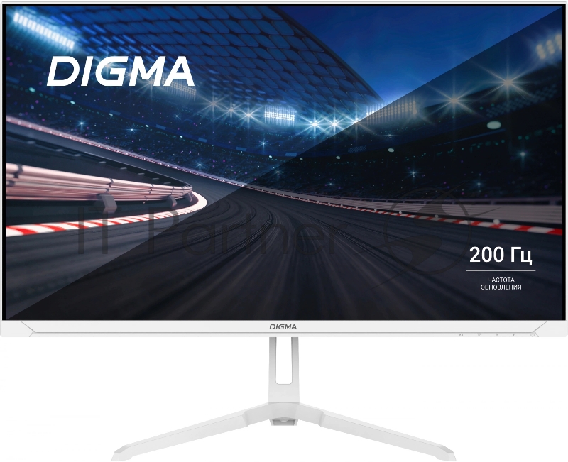 Монитор 23,8 Digma Overdrive 24P410F IPS 1920x1080 200H 2ms 300cd 178гр/178гр HDMI DP USB белый