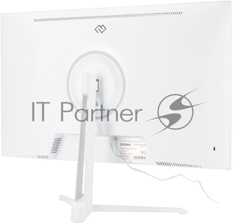 Монитор 23,8 Digma Overdrive 24P410F IPS 1920x1080 200H 2ms 300cd 178гр/178гр HDMI DP USB белый
