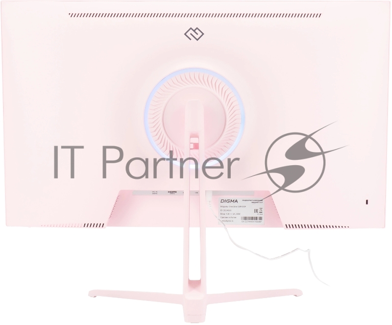 Монитор 23,8 Digma Overdrive 24P410F IPS 1920x1080 200H 2ms 300cd 178гр/178гр HDMI DP USB розовый