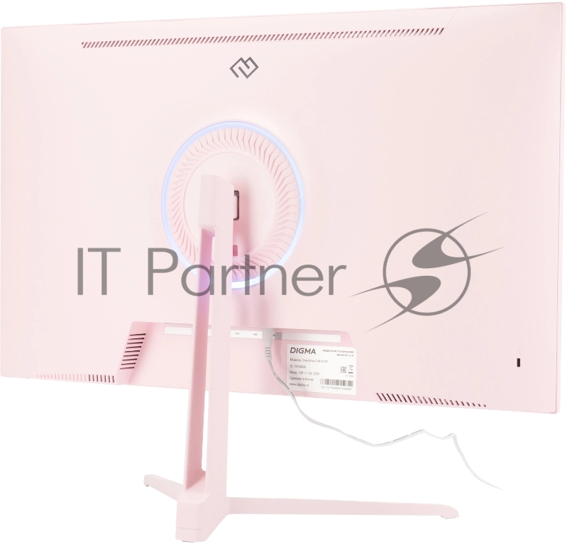 Монитор 23,8 Digma Overdrive 24P410F IPS 1920x1080 200H 2ms 300cd 178гр/178гр HDMI DP USB розовый