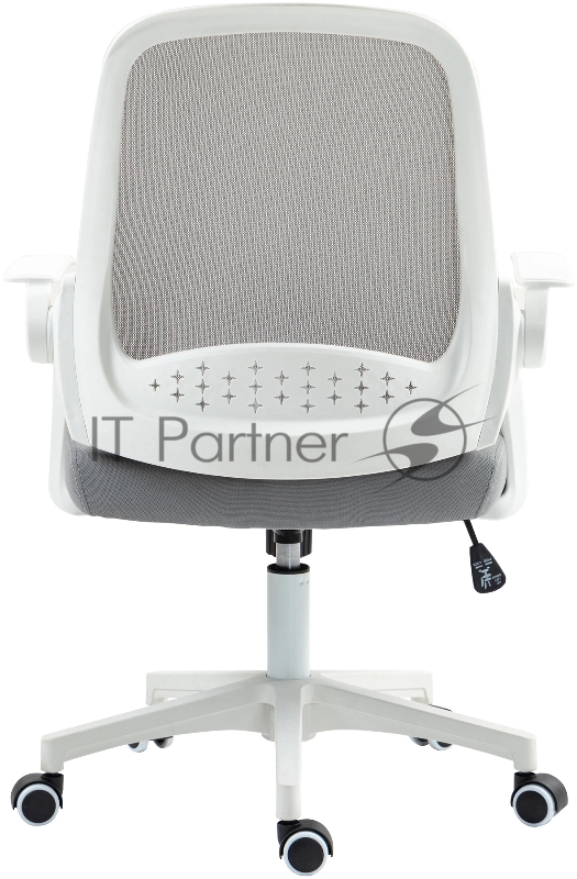 Кресло Cactus CS-WMC212-GY белый/серый сетка/ткань